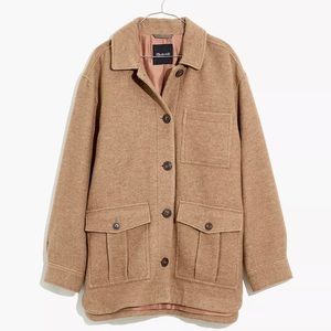 Madewell Belrose Shirt-Jacket, Medium